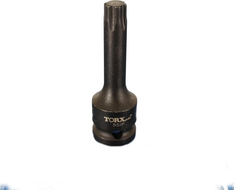 T-MAX أداة إصلاح السيارات IP55 3 بوصة طويلة بت توركس بلس 6 نقاط مقبس 1/2 بوصة مربع القيادة - Image 1